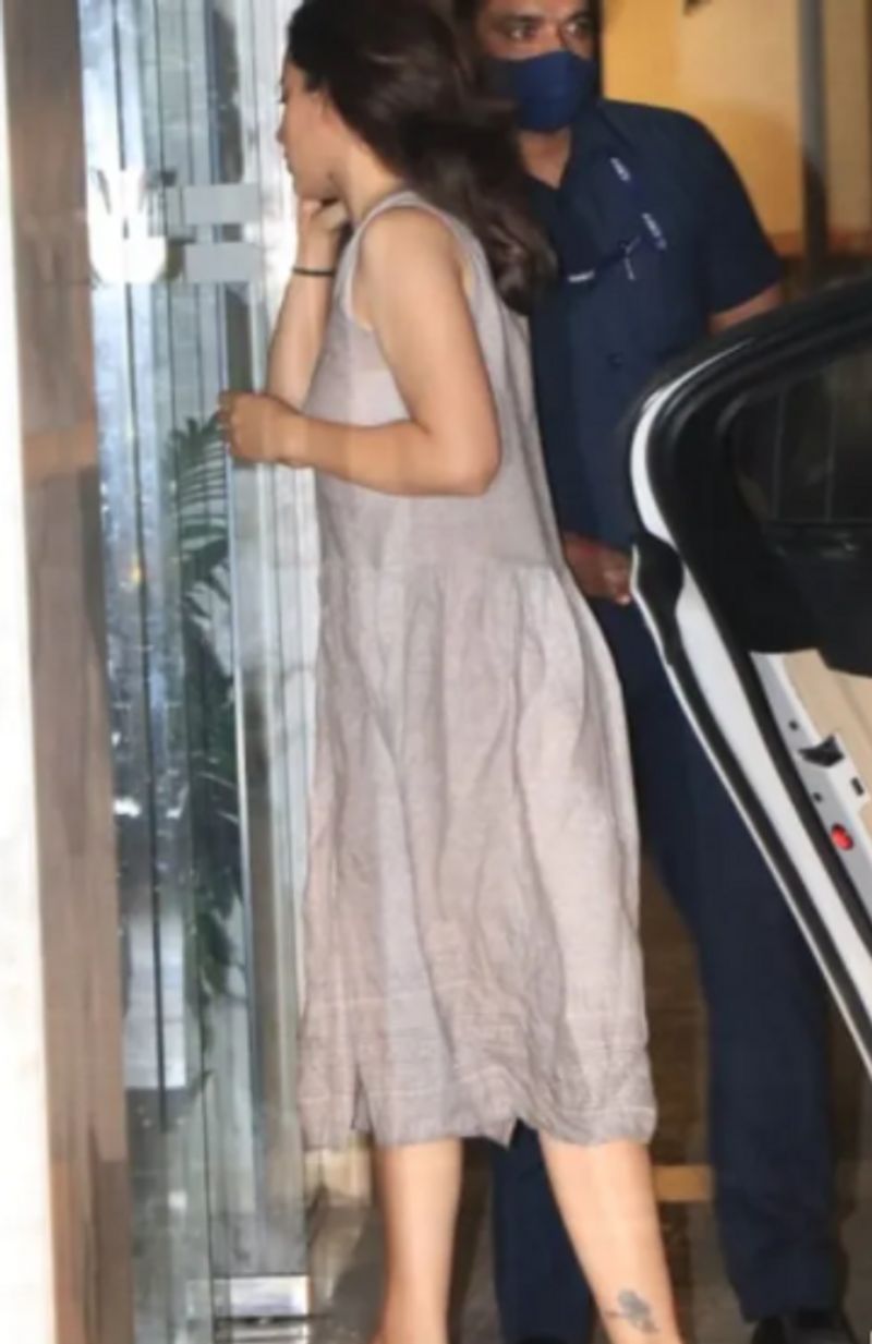 Kangana Ranaut looks fresh in a chic dress but it's her ankle tattoo that has our attention dpl