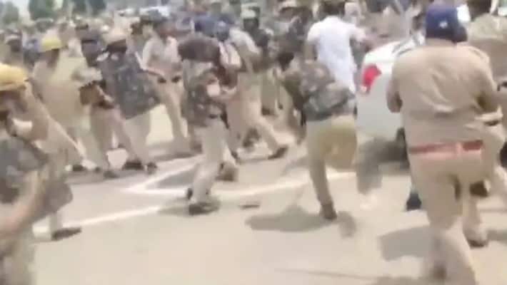 Haryana official caught telling cops to crack farmers' heads, BJP govt under pressure ALB Haryana official caught telling cops to crack farmers' heads, BJP govt under pressure ALB