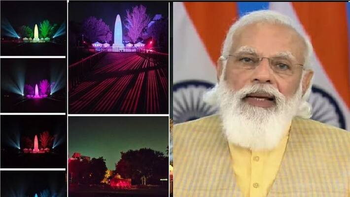 PM Modi inaugurated the renovated complex of freedom fighters Jallianwala Bagh Smarak ckm PM Modi inaugurated the renovated complex of freedom fighters Jallianwala Bagh Smarak ckm
