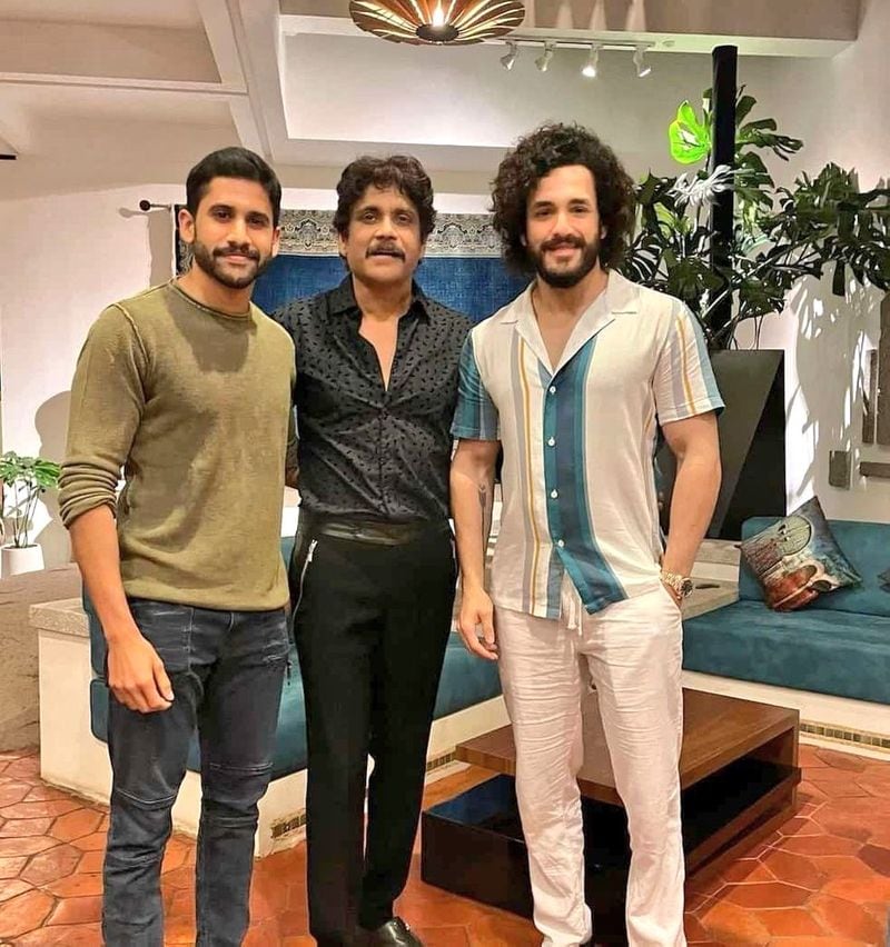 nagarjuna unseen rare photos viral with chiru krishna pawan ntr mahesh balayya venky prabhas