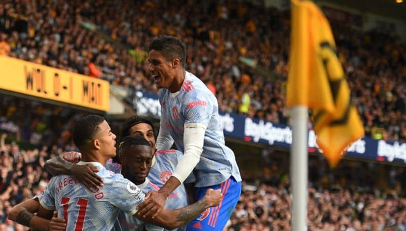 EPL 2021 22 Manchester United move to third sport after beat Wolves on Mason Greenwood Goal