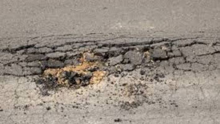 Police removed concrete blocks from road in Balaramapuram and closed the pit Police removed concrete blocks from road in Balaramapuram and closed the pit