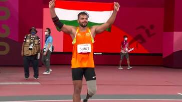 Tokyo Paralympics: Javelin thrower Sumit Antil clinches India's 2nd gold, shatters world record thrice-dnm Tokyo Paralympics: Javelin thrower Sumit Antil clinches India's 2nd gold, shatters world record thrice-dnm