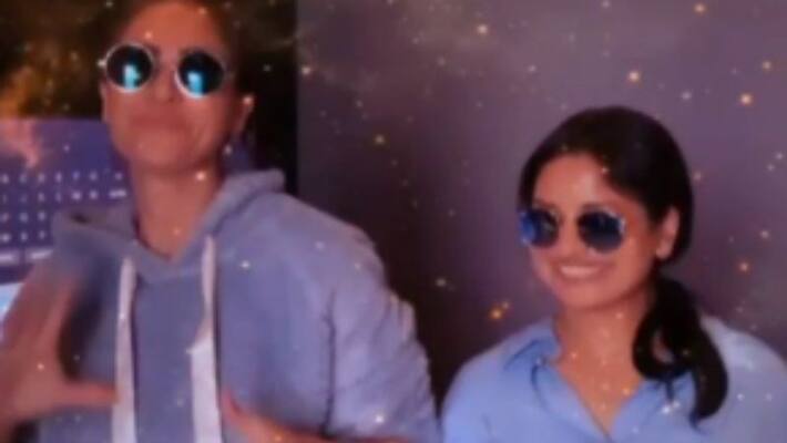 Simran Savitha Radhakrishnan reel video out Simran Savitha Radhakrishnan reel video out