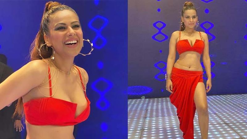 nia sharma killer looks in red hot dress but trolled on social media