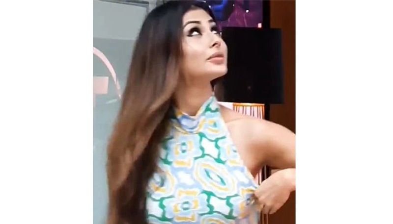Oops moment alert: Mouni Roy trolled for wearing revealing dress, netizens ask 'Why wear such clothes' RCB