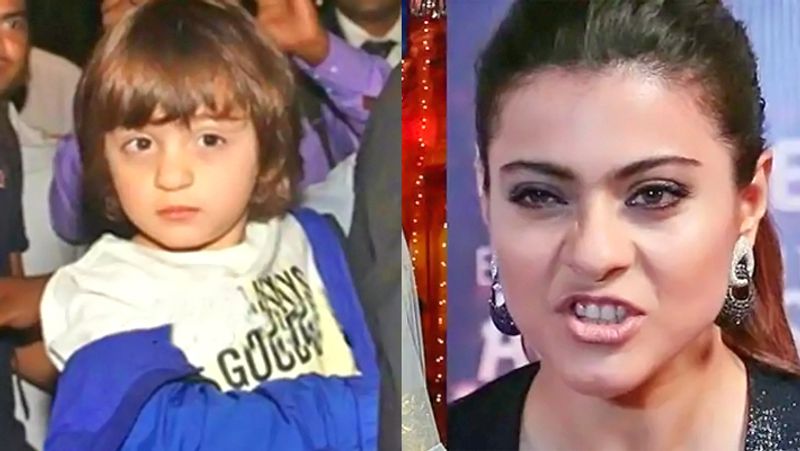 shah rukh khan reveals that his son abram not like kajol why bjc