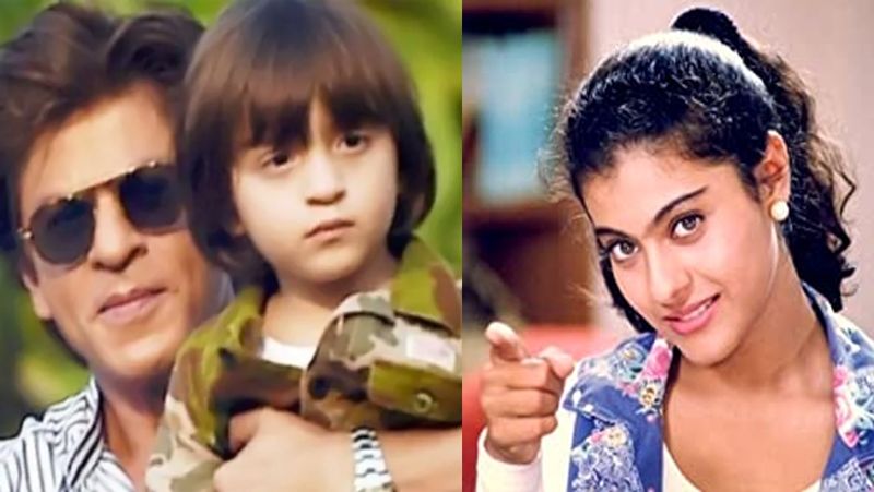 shah rukh khan reveals that his son abram not like kajol why bjc