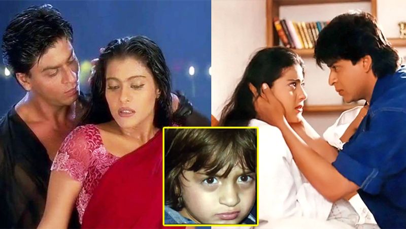 Shahrukh Khan reveals why his younger son Abram khan dont like Kajol