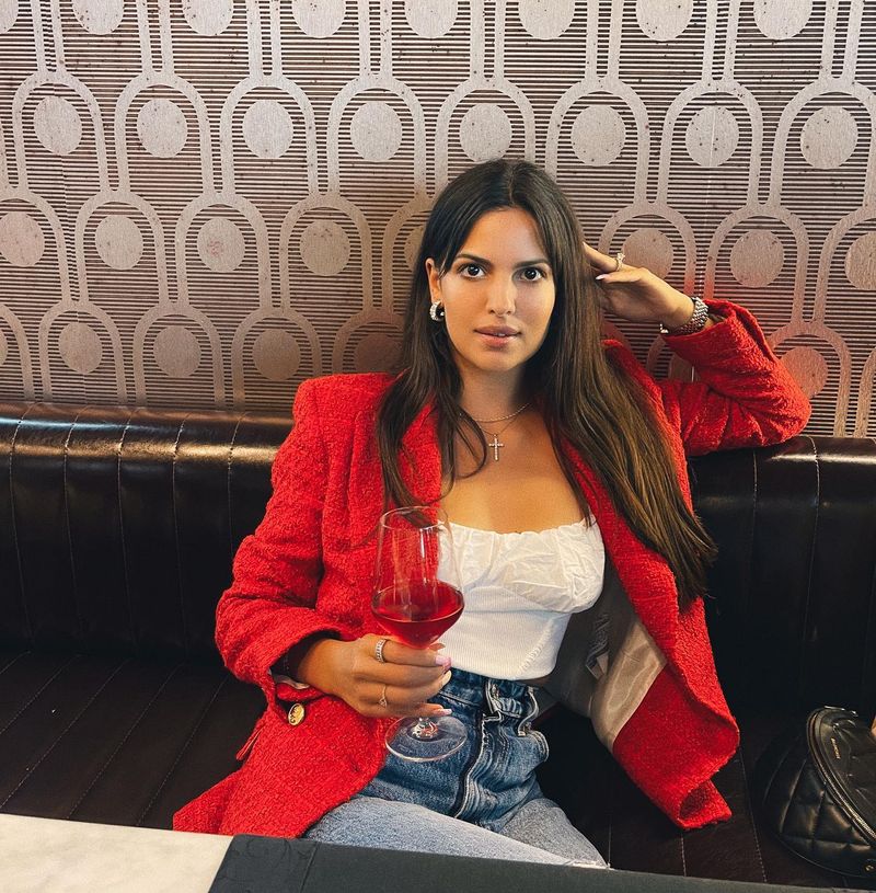 Hardik Pandya's wife Natasa Stankovic dazzles in red and wine (See pictures)-ayh