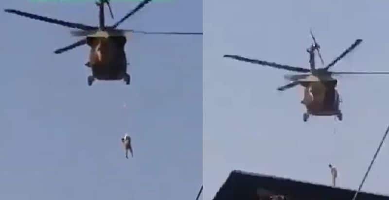 Fact-check: Taliban hanging man from helicopter in Afghanistan or something else?-dnm