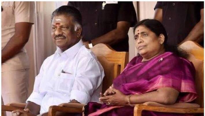 tamilnadu ex cm o panneerselvam wife passes away after suffering of heart attack in a private hospital tamilnadu ex cm o panneerselvam wife passes away after suffering of heart attack in a private hospital