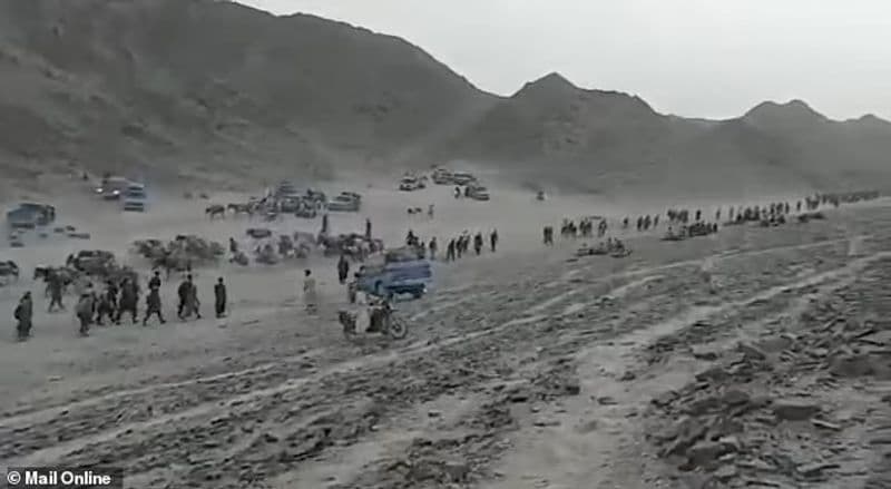 Taliban claim Afghan independence thousands of Afghans flee their homeland