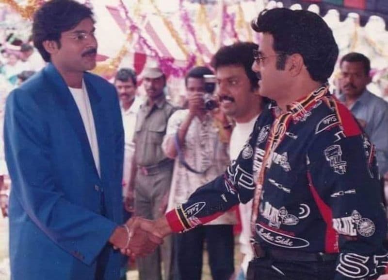 balakrishna has a link with pawan kalyan first block buster here is the interesting story