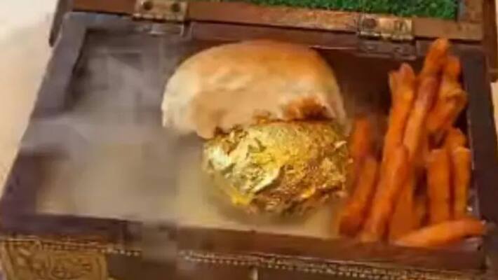 Dubai restaurant launched 22 carat gold Vada Pav dish worth about 2 thousand rupees Dubai restaurant launched 22 carat gold Vada Pav dish worth about 2 thousand rupees