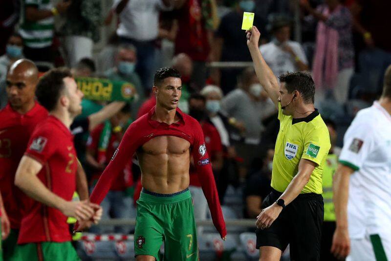 Cristiano Ronaldo Suspended From Portugals Next WC Qualifier