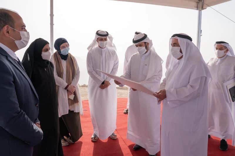 Sharjah Ruler visited development projects in Kalba city