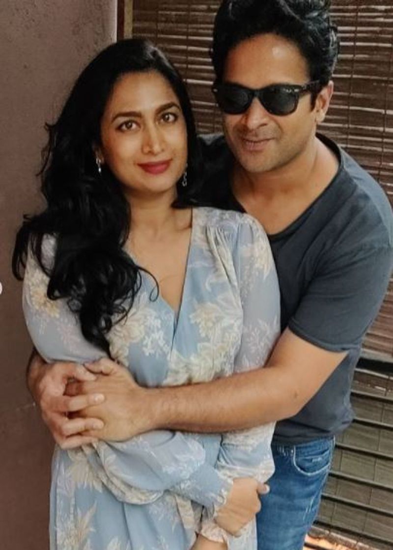 Actress Shwetha Srivatsav celebrates her husband birthday in a special way vcs
