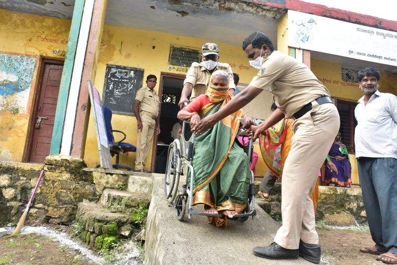 Here Are Some Photos about City Corporation Election in Karnataka grg