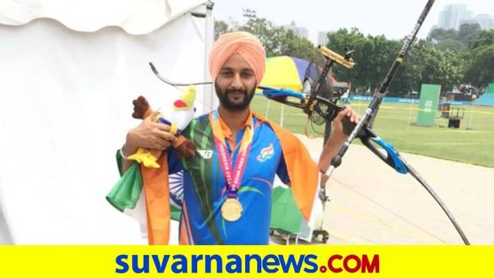 Tokyo Paralympics Indian archer Harvinder Singh win Bronze Medal kvn Tokyo Paralympics Indian archer Harvinder Singh win Bronze Medal kvn