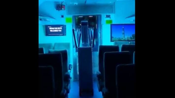 Northern Railways deploys robots UVC technology to disinfect coaches gcw Northern Railways deploys robots UVC technology to disinfect coaches gcw