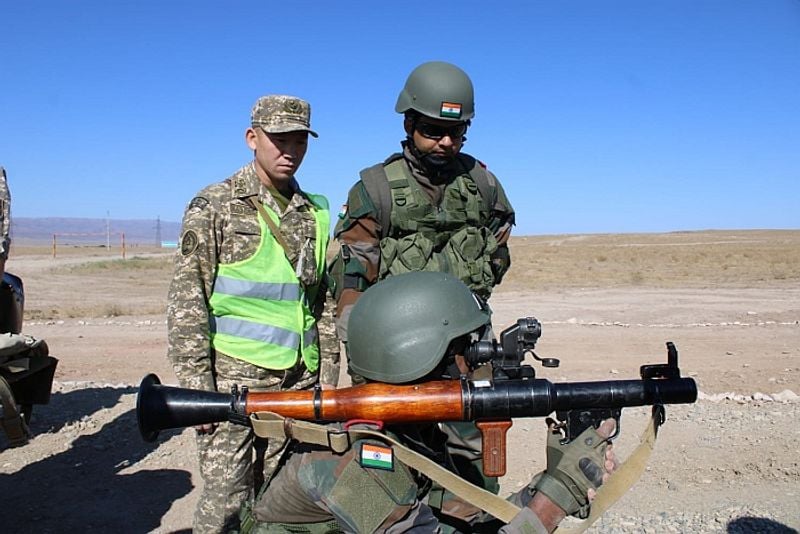 Indian Army anti-terrorism exercise with Kazakhstan Photos VPN