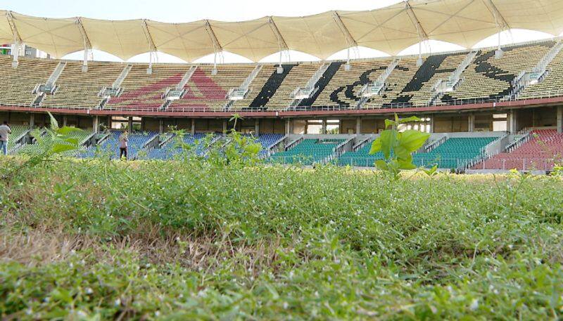Greenfield International Stadium Thiruvananthapuram renovation started