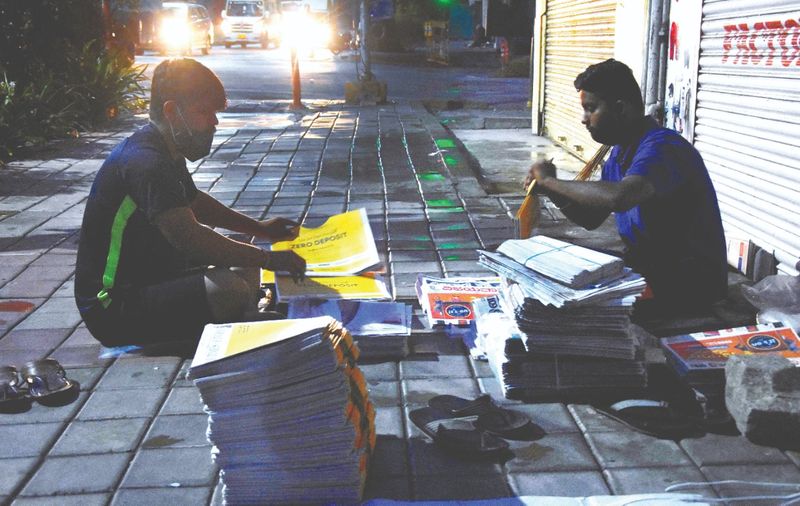 When will newspapers distributors get unorganized labour exposure pod