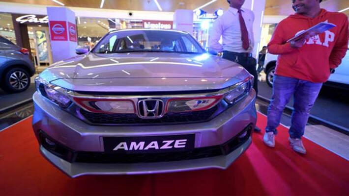Honda Amaze Crosses 5 Lakh Sales Milestone Within Nine Years Honda Amaze Crosses 5 Lakh Sales Milestone Within Nine Years