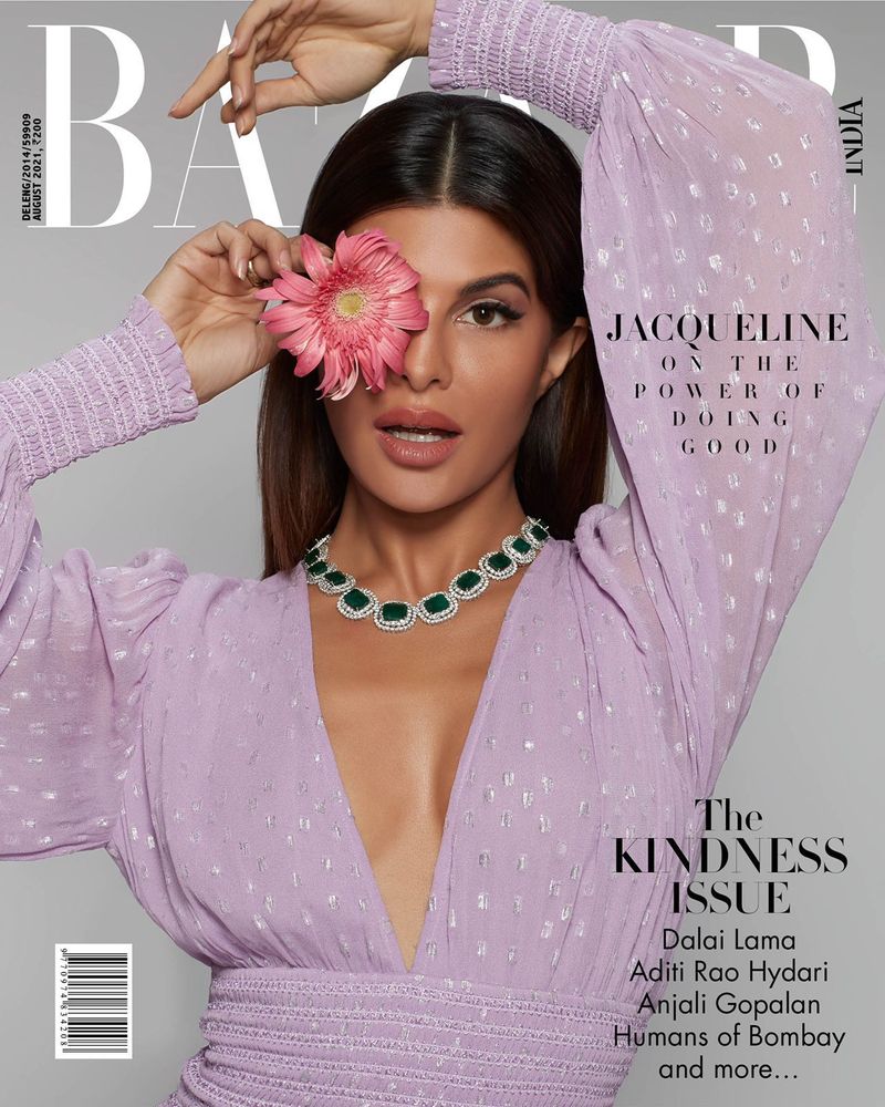 Jacqueline Fernandez becomes cover girl for leading fashion magazine