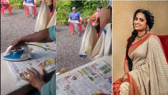 actress surabhi lakshmi share video with renji panicker actress surabhi lakshmi share video with renji panicker