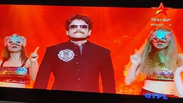 bigg boss show grand launch this is how nagarjuna enters on stage bigg boss show grand launch this is how nagarjuna enters on stage