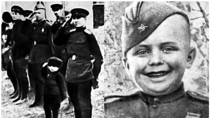 Six year old child soldier who fought for the russian soviet red army in world war 2 Six year old child soldier who fought for the russian soviet red army in world war 2