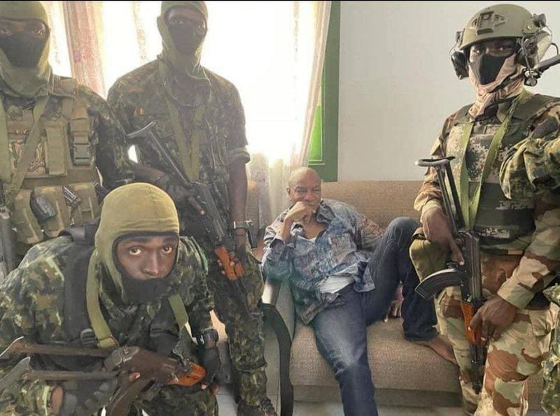 Army seizes power Guinea president arrested by military