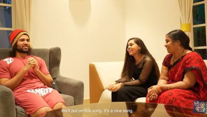 vijay devarakonda fulfilled his promise for singing chance to shanmukha priya vijay devarakonda fulfilled his promise for singing chance to shanmukha priya