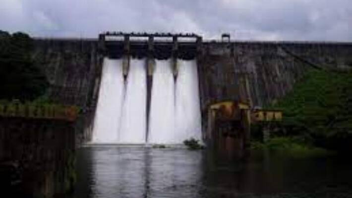 Chimney Dam Spillway Shutters Open Chimney Dam Spillway Shutters Open