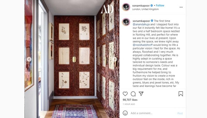 Take a tour at Sonam Kapoor's expensive London home in Notting Hill (Inside pictures) RCB