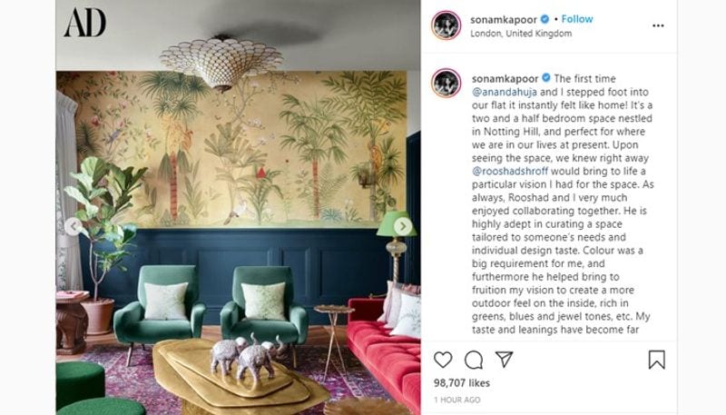 Take a tour at Sonam Kapoor's expensive London home in Notting Hill (Inside pictures) RCB