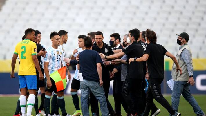 Argentina approaches international sports court over abandoned WC qualifier against Brazil Argentina approaches international sports court over abandoned WC qualifier against Brazil