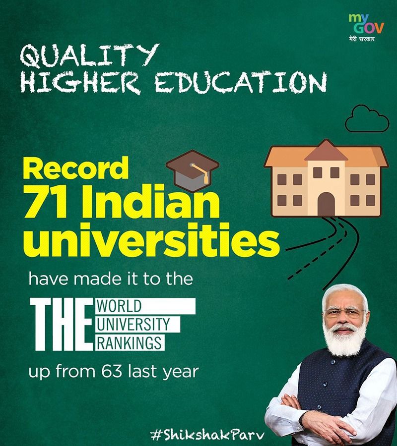 modi government is transforming the education sector from 2014-2021 bsm