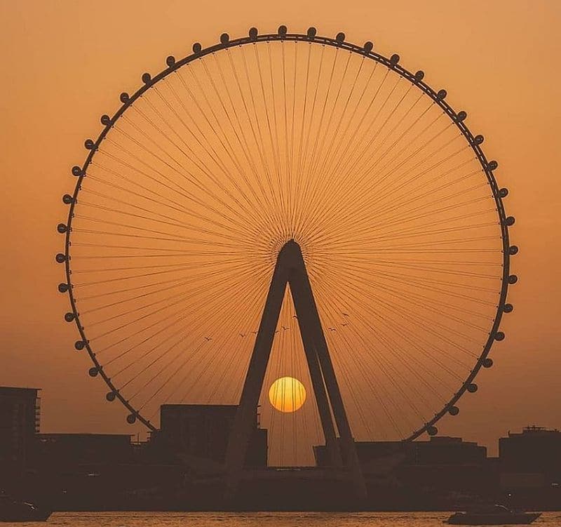 World Largest Ferris Wheel Mysteriously Stops Turning In Dubai