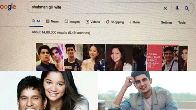 IPL 2021, Due to mistake Google shows Shubman Gill wife name Sachin's daughter Sara Tendulkar spb