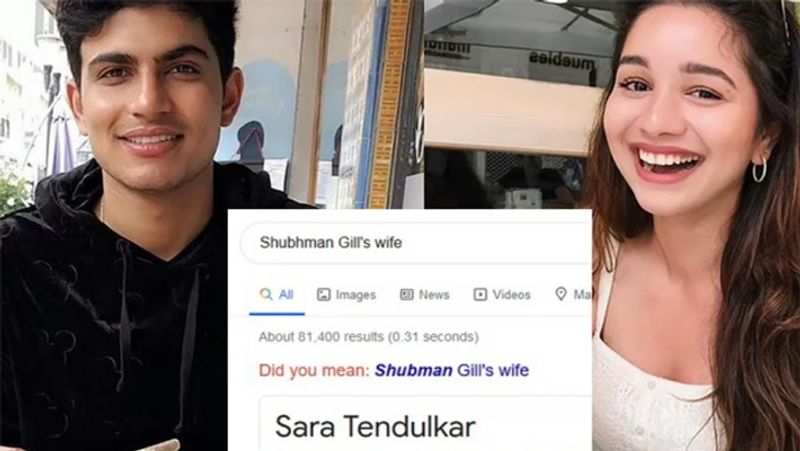 IPL 2021, Due to mistake Google shows Shubman Gill wife name Sachin's daughter Sara Tendulkar spb