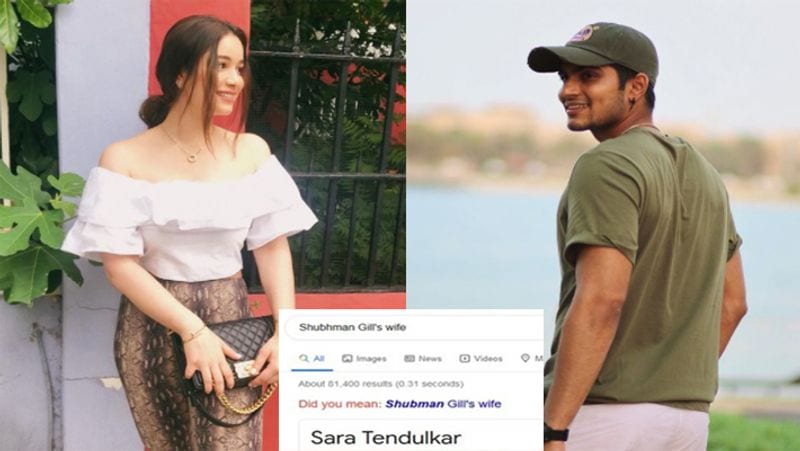 IPL 2021, Due to mistake Google shows Shubman Gill wife name Sachin's daughter Sara Tendulkar spb