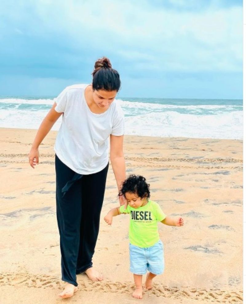 Bengali Actress Subhashree Ganguly shares a hot photos in swimsuit from maldives vacation BRD