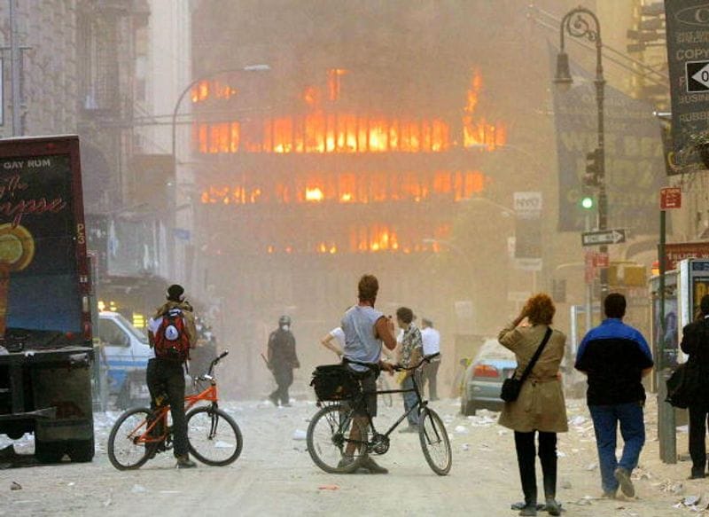 America September 11 2001 terrorist attack pictures