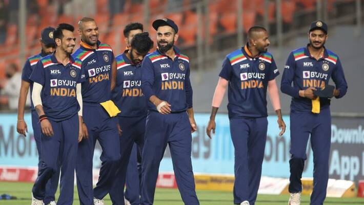 T20 World Cup Team India gets Most Balanced Team with 6 Batsman 2 All rounder and 3 Pacer kvn T20 World Cup Team India gets Most Balanced Team with 6 Batsman 2 All rounder and 3 Pacer kvn