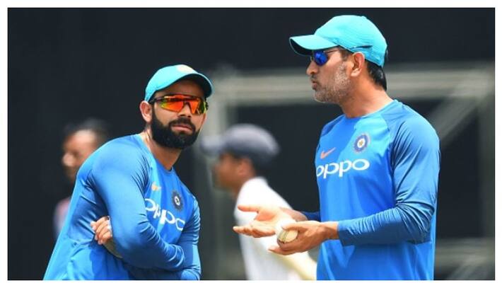 T20 World Cup - Virat Kohli says team is delighted to have MS Dhoni as mentor ALB T20 World Cup - Virat Kohli says team is delighted to have MS Dhoni as mentor ALB
