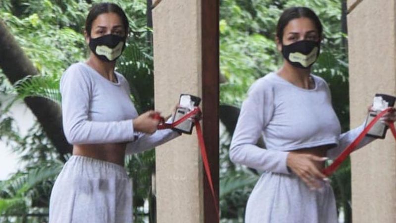malaika arora spotted without makeup fans asking questions related to arjun kapoor