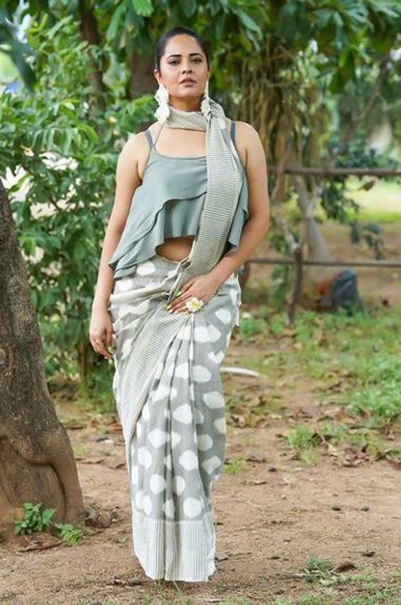 anchor anasuya sports in new avatar her latest look stuns
